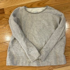 MOTHER Brand Grey Crewneck Sweatshirt, Size XS